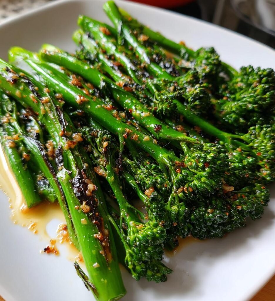 Air Fryer Broccolini