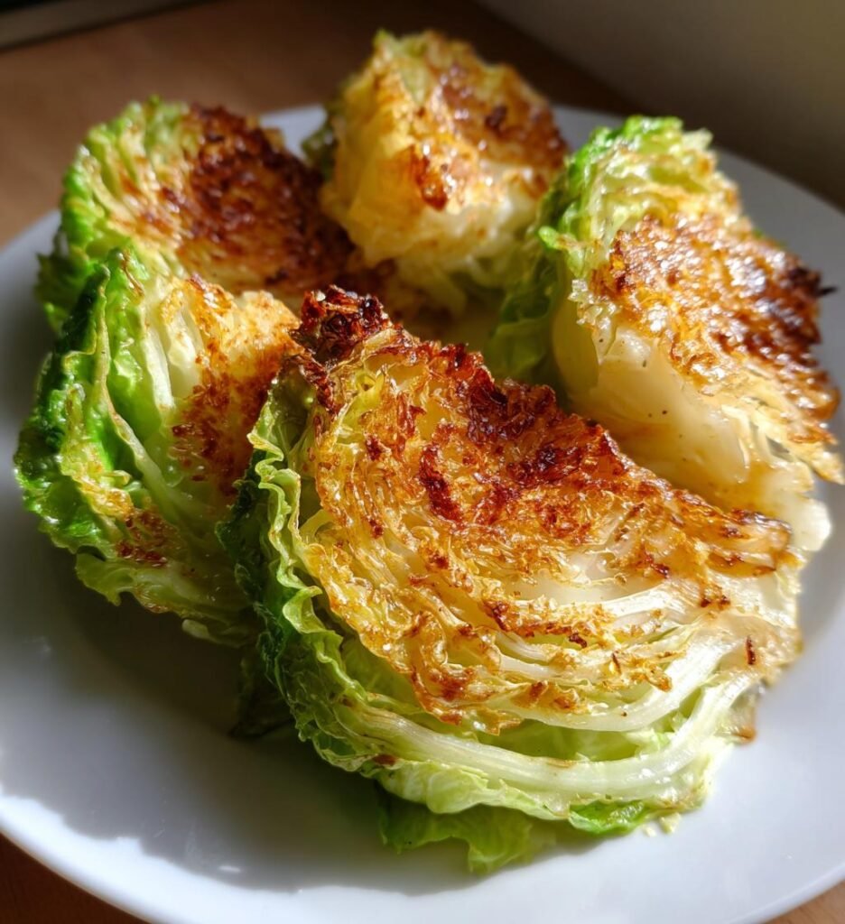 Air Fryer Cabbage Wedges