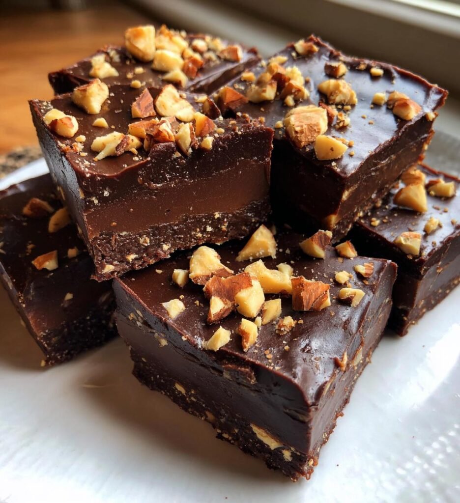Air Fryer Chocolate Fudge