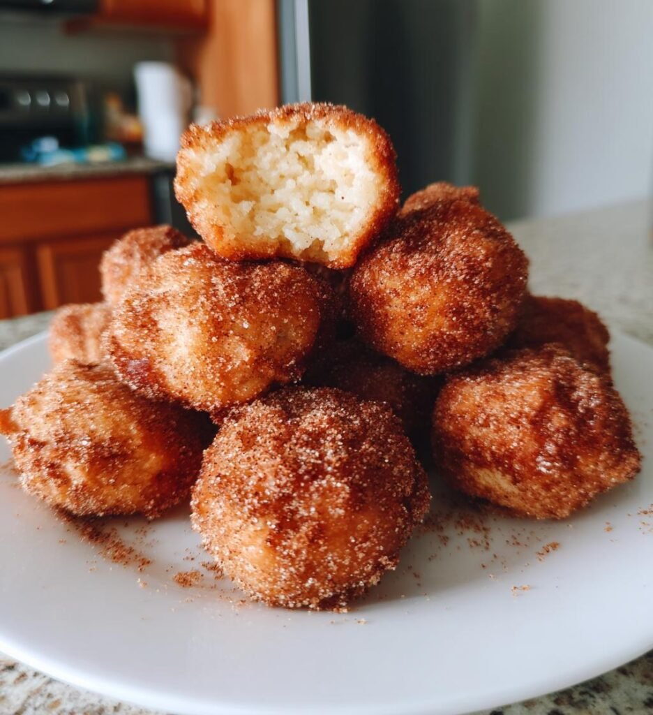 Air Fryer Churro Bites