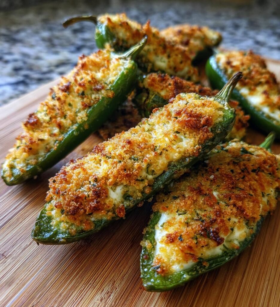 Air Fryer Jalapeño Poppers (Vegetarian)