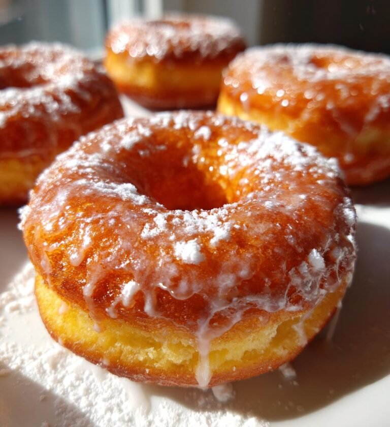 Air Fryer Maple Glazed Donuts