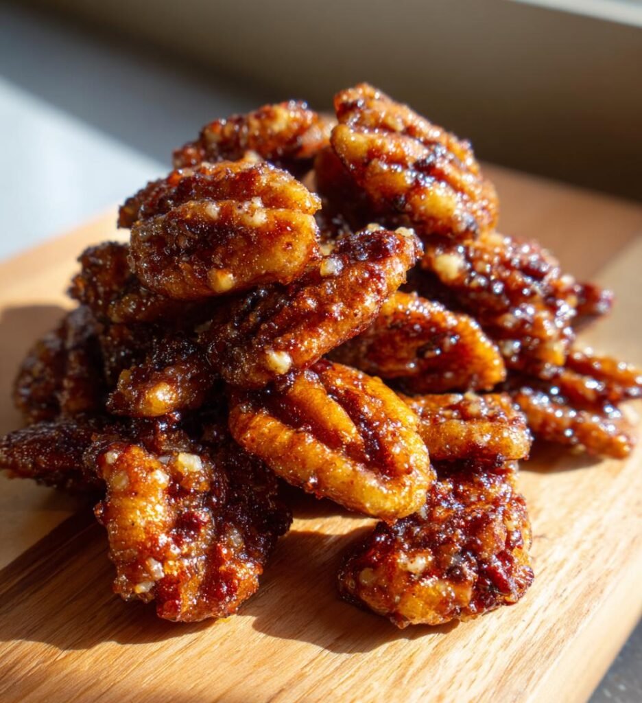 Air Fryer Maple Pecan Bites