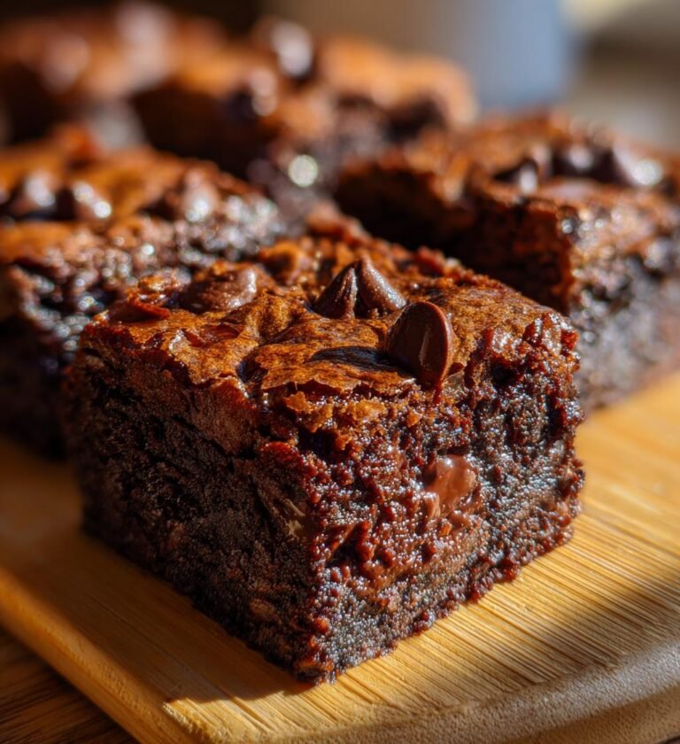 Air Fryer Mocha Brownies