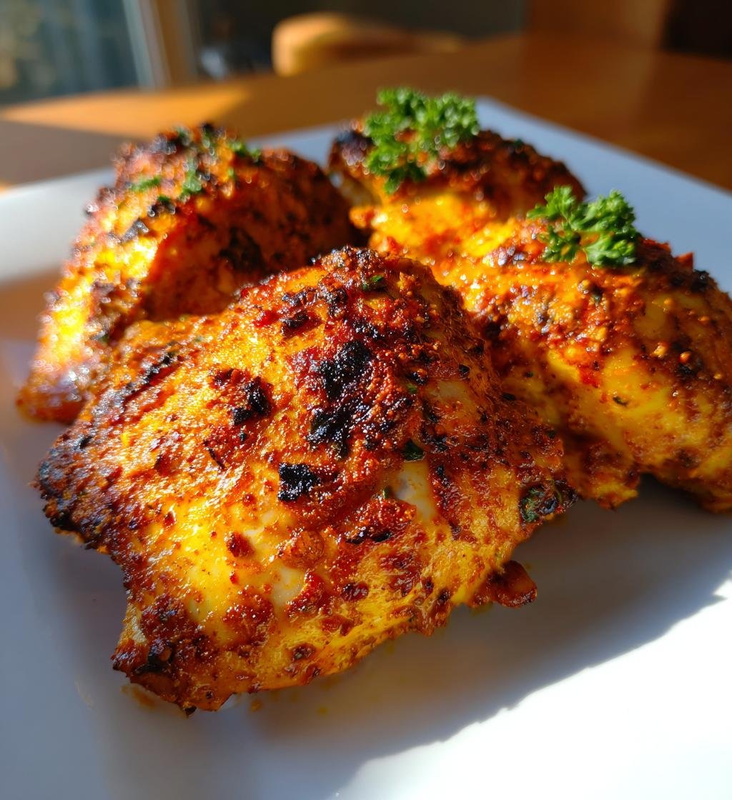 Air Fryer Moroccan-Spiced Chicken Breast
