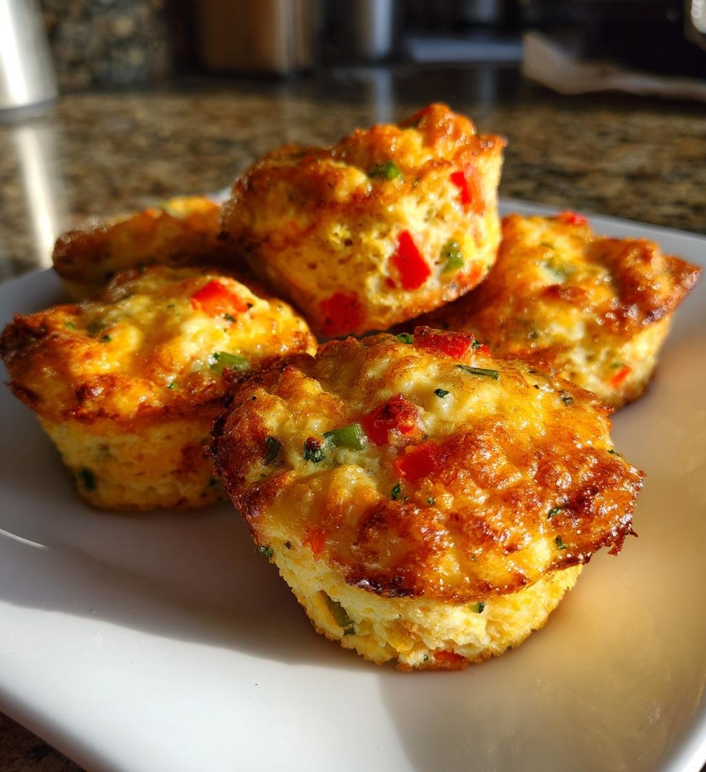 Air Fryer Omelette Bites