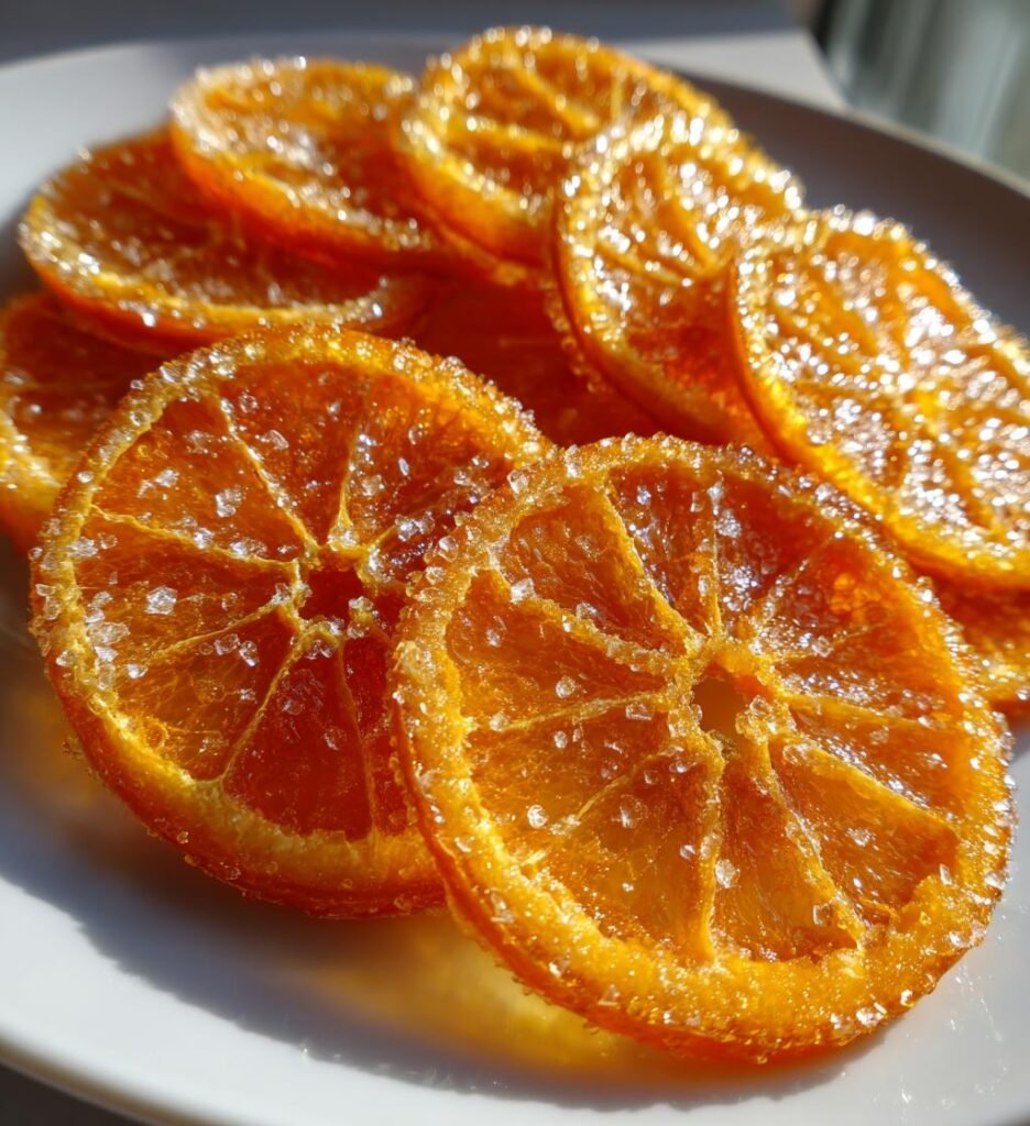 Air Fryer Orange Slices (Candied)