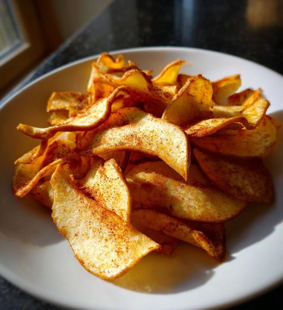 Air Fryer Pear Chips