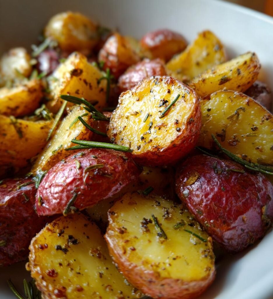 Air Fryer Red Potatoes with Rosemary