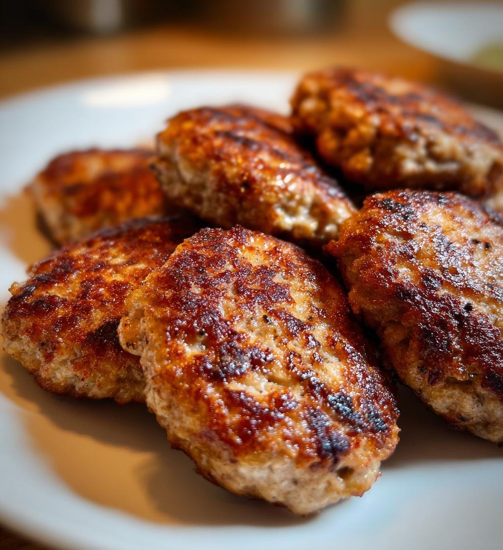 Air Fryer Sausage Patties