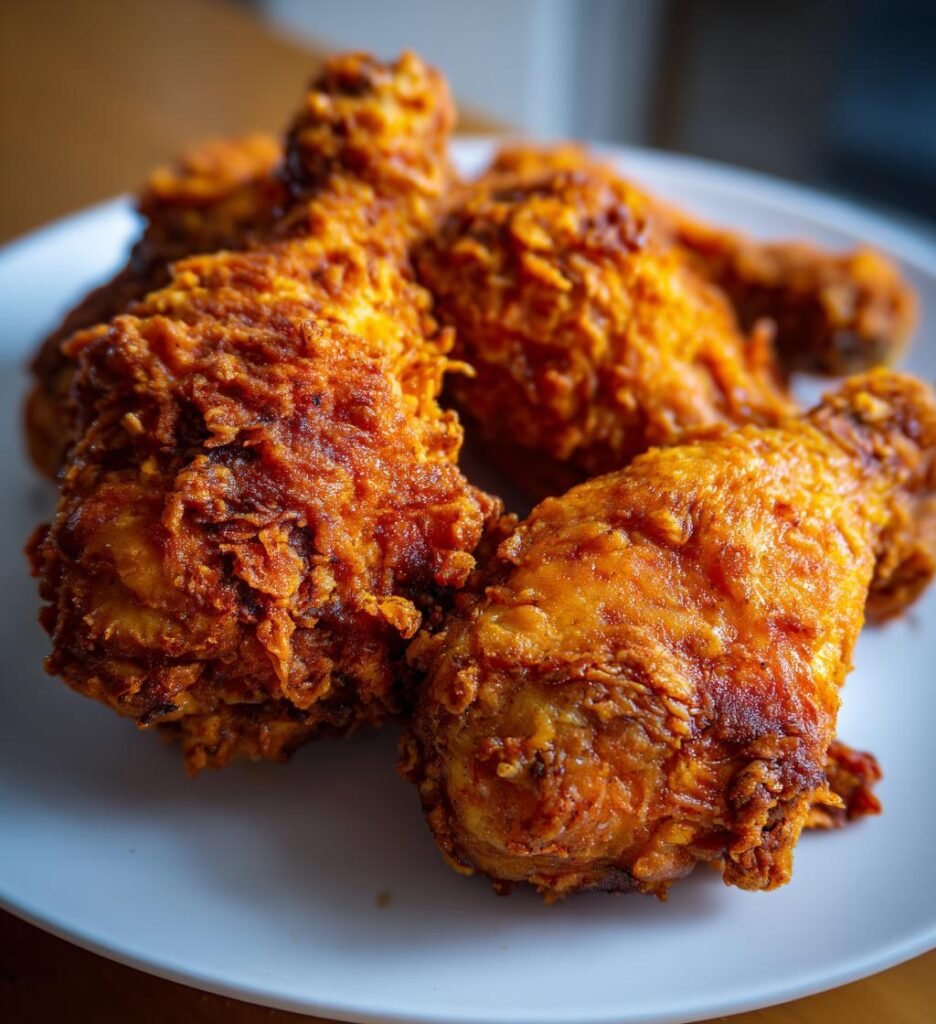 Air fryer KFC Southern Fried Chicken Drumsticks - Pretty Delicious Eats