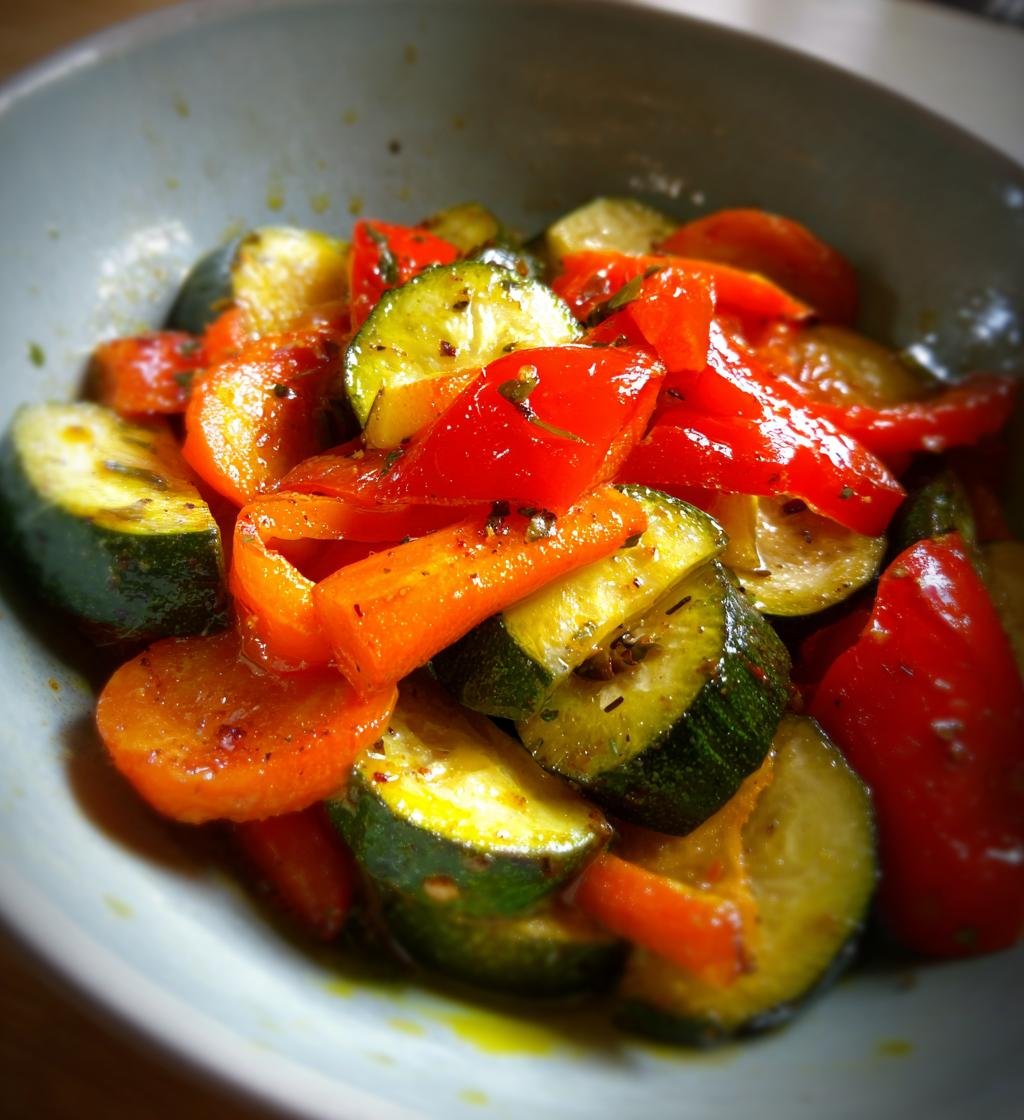 roasted vegetables in air fryer